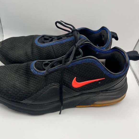 Nike Air Max Motion 2 Black/Flash Crimson-laser Orange size 10.5 - Picture 5 of 7